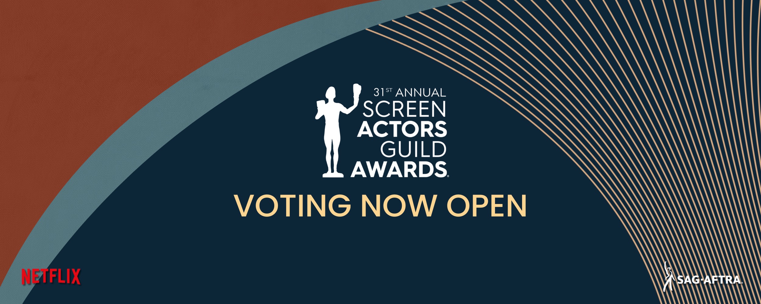 31st Screen Actors Guild Awards Voting Now Open