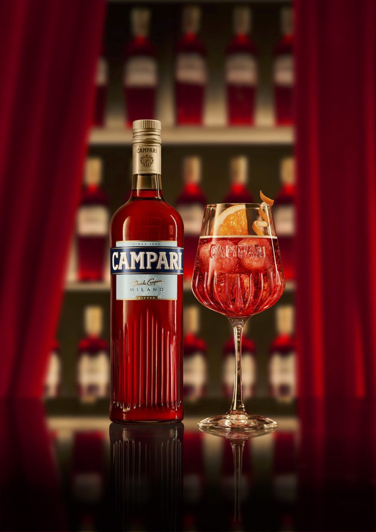 Campari Bottle