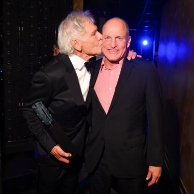 Backstag with Harrison Ford and Woody Harrelson at the 32nd Annual Actor Awards