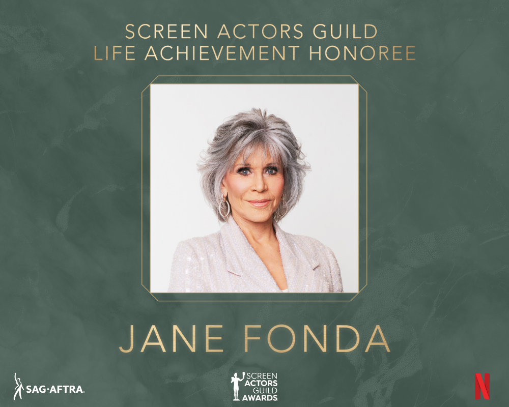 Jane Fonda Life Achievement Recipient